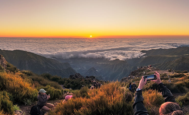 Sunrise Sunrise at Pico do Areeiro & Hike